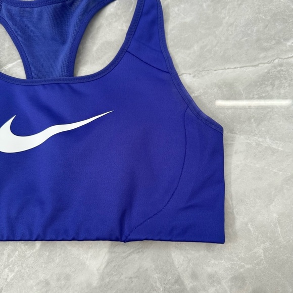 Women’s Nike Swoosh Mesh Racerback Sports Bra Small - Picture 4 of 16